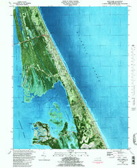 KITTY HAWK, NC HISTORICAL MAP GEOPDF 7.5