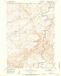 CLARKSON HILL, WY HISTORICAL MAP GEOPDF