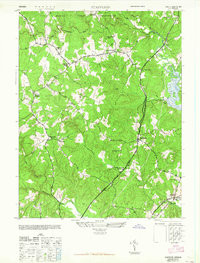 STAFFORD, VA HISTORICAL MAP GEOPDF 7.5X7