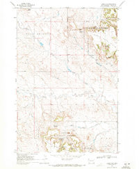 LADNER SE, SD HISTORICAL MAP GEOPDF 7.5X