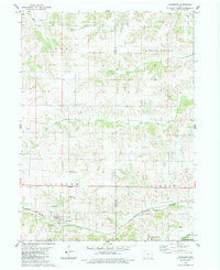 WOODBURN, IA HISTORICAL MAP GEOPDF 7.5X7