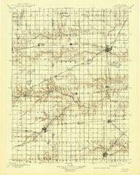 YORK, NE HISTORICAL MAP GEOPDF 30X30 GRI
