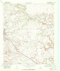 POST EAST, TX HISTORICAL MAP GEOPDF 7.5X