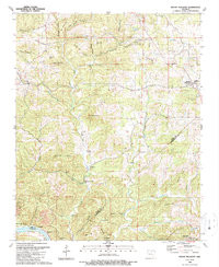 MOUNT PLEASANT, AR HISTORICAL MAP GEOPDF