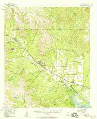 CARLSBAD, TX HISTORICAL MAP GEOPDF 15X15