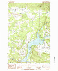 MAYFIELD LAKE, WA HISTORICAL MAP GEOPDF