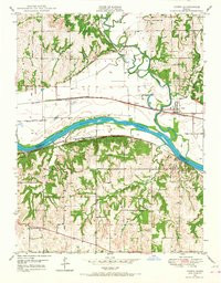 PERRY, KS HISTORICAL MAP GEOPDF 7.5X7.5