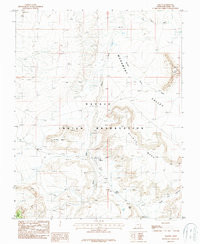 OLJATO, UT HISTORICAL MAP GEOPDF 7.5X7.5