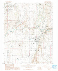 HURRICANE, UT HISTORICAL MAP GEOPDF 7.5X
