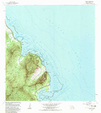 KAHANA, HI HISTORICAL MAP GEOPDF 7.5X7.5