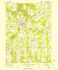 CHARDON, OH HISTORICAL MAP GEOPDF 7.5X7.
