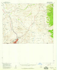 NOGALES, AZ HISTORICAL MAP GEOPDF 15X15