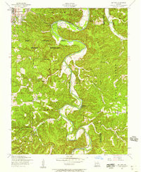 BIG PINEY, MO HISTORICAL MAP GEOPDF 7.5X