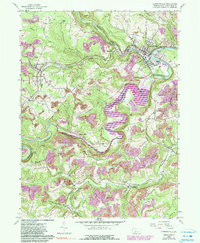 CURWENSVILLE, PA HISTORICAL MAP GEOPDF 7