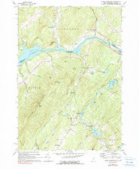 LOWER WATERFORD, VT-NH HISTORICAL MAP GE
