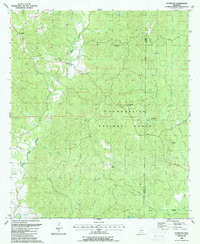 JEANNETTE, MS HISTORICAL MAP GEOPDF 7.5X