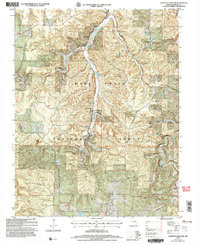 KAINTUCK HOLLOW, MO HISTORICAL MAP GEOPD