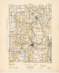 NILES, MI-IN HISTORICAL MAP GEOPDF 15X15