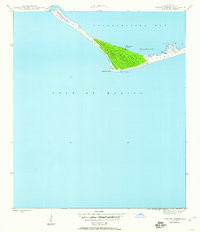 CAPE SAINT GEORGE, FL HISTORICAL MAP GEO