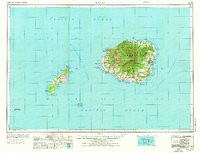 KAUAI, HI HISTORICAL MAP GEOPDF 1X2 GRID
