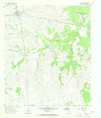 GARDEN CITY, TX HISTORICAL MAP GEOPDF 7.