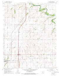 DALTON, KS HISTORICAL MAP GEOPDF 7.5X7.5