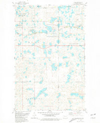TAGUS, ND HISTORICAL MAP GEOPDF 7.5X7.5