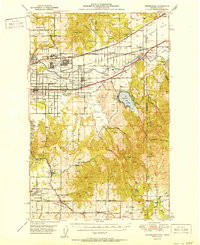 GREENACRES, WA-ID HISTORICAL MAP GEOPDF