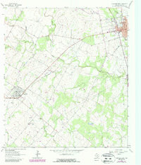 YORKTOWN WEST, TX HISTORICAL MAP GEOPDF