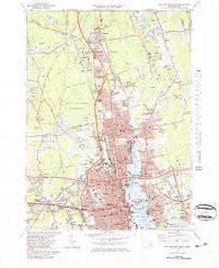 NEW BEDFORD NORTH, MA HISTORICAL MAP GEO