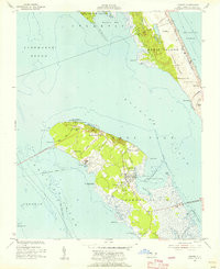 MANTEO, NC HISTORICAL MAP GEOPDF 7.5X7.5