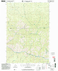 ACORN BUTTE, ID HISTORICAL MAP GEOPDF 7.