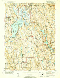 LITCHFIELD, CT HISTORICAL MAP GEOPDF 7.5
