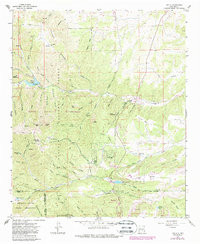 ANGUS, NM HISTORICAL MAP GEOPDF 7.5X7.5