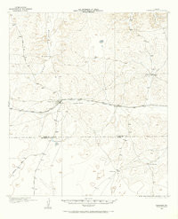 BARNHART, TX HISTORICAL MAP GEOPDF 15X15