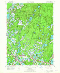 WAREHAM, MA HISTORICAL MAP GEOPDF 7.5X7.