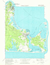 EDGARTOWN, MA HISTORICAL MAP GEOPDF 7.5X