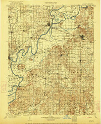 PATOKA, IN-IL HISTORICAL MAP GEOPDF 30X3