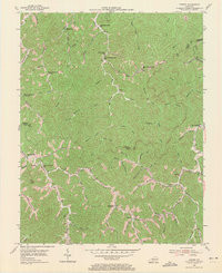 VARNEY, KY HISTORICAL MAP GEOPDF 7.5X7.5