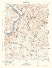 POOLESVILLE, MD-VA HISTORICAL MAP GEOPDF