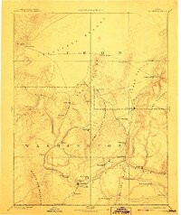CEDAR CITY W, UT-AZ HISTORICAL MAP GEOPD