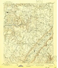 PIKEVILLE, TN HISTORICAL MAP GEOPDF 30X3