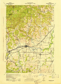 SHERIDAN, OR HISTORICAL MAP GEOPDF 15X15