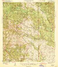 LEANDER, LA HISTORICAL MAP GEOPDF 15X15