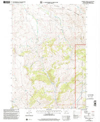 WHISKEY SPRING, MT HISTORICAL MAP GEOPDF