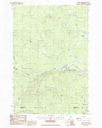 OXBOW WEST, ME HISTORICAL MAP GEOPDF 7.5