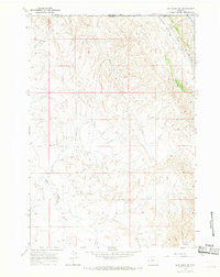 ELK BASIN NW, WY-MT HISTORICAL MAP GEOPD