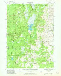 BENTLEY, MI HISTORICAL MAP GEOPDF 7.5X7.