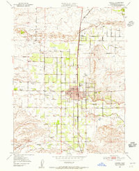 CORNING, CA HISTORICAL MAP GEOPDF 7.5X7.