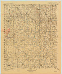 ADDINGTON, OK-TX HISTORICAL MAP GEOPDF 3